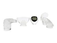 A Group of Lalique Glass Articles