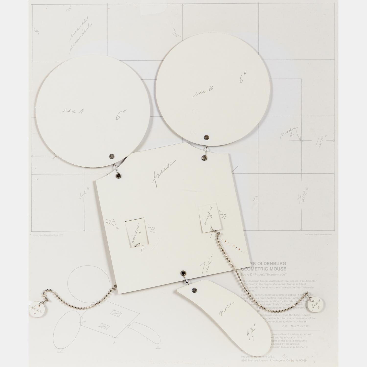 Geometric Mouse Scale D , 1971