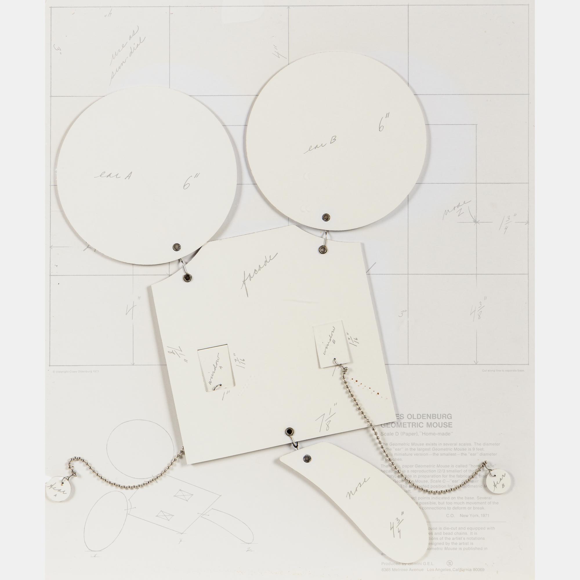 Geometric Mouse Scale D , 1971