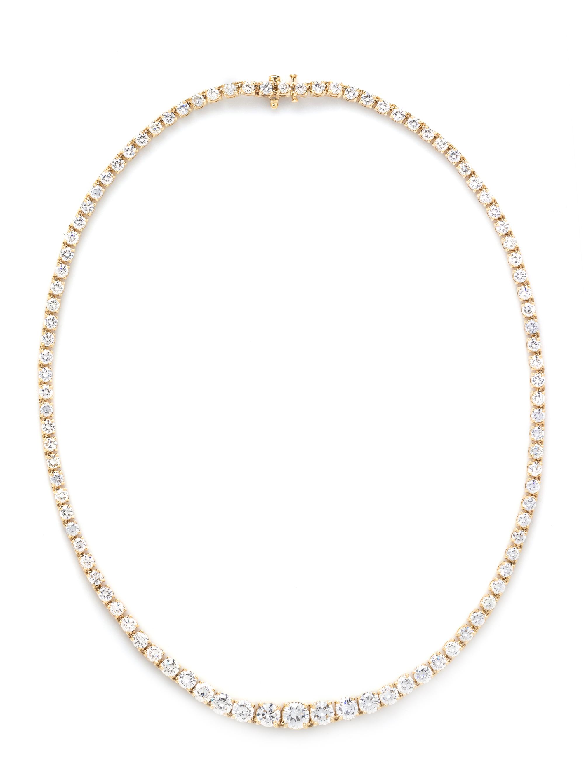 DIAMOND RIVIÈRE NECKLACE
