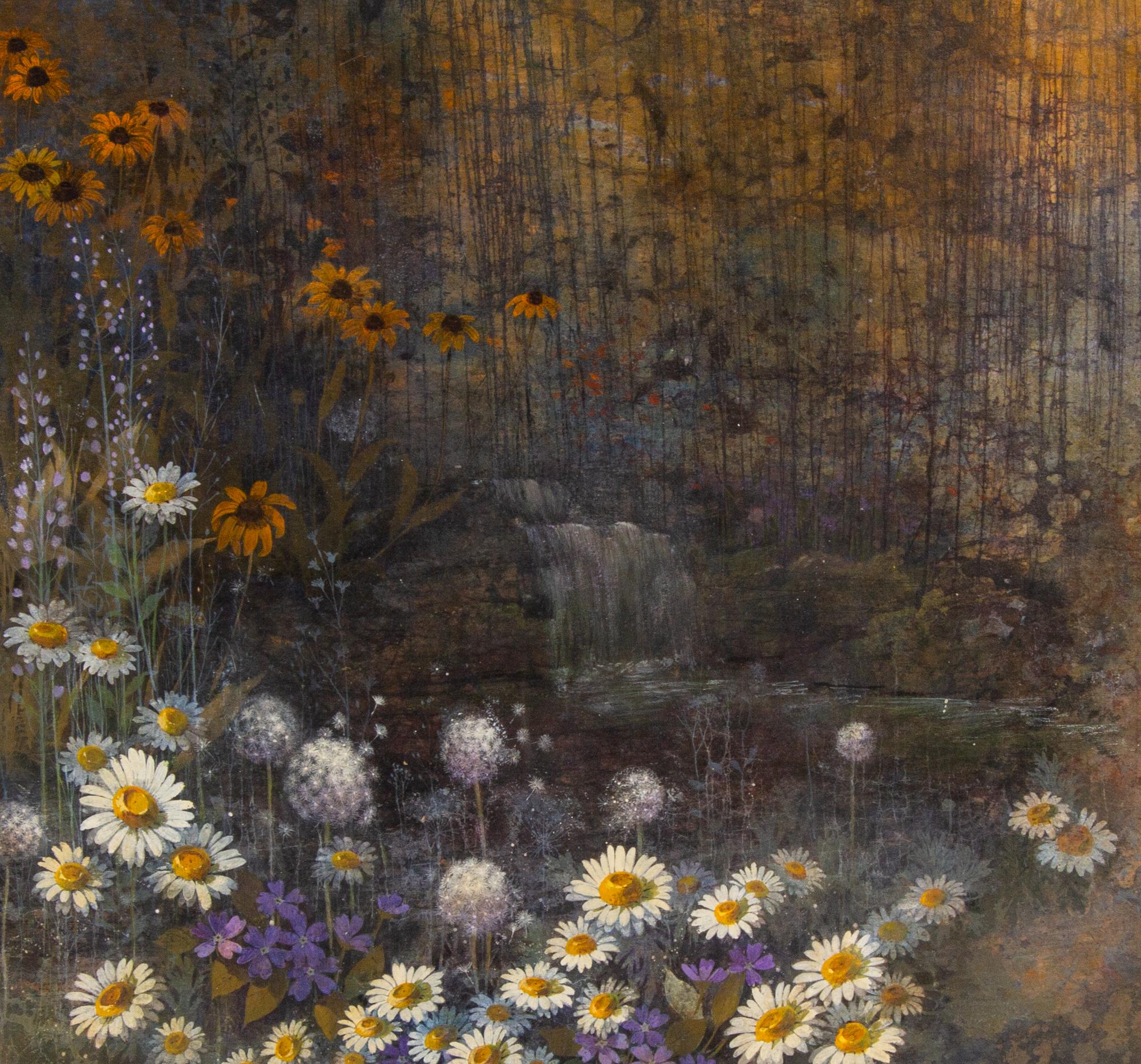 Flowers in a Forest Glen