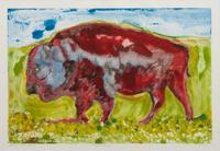 Two Works: Truth Mountain Buffalo, 2012; Lord of Plains , 2012