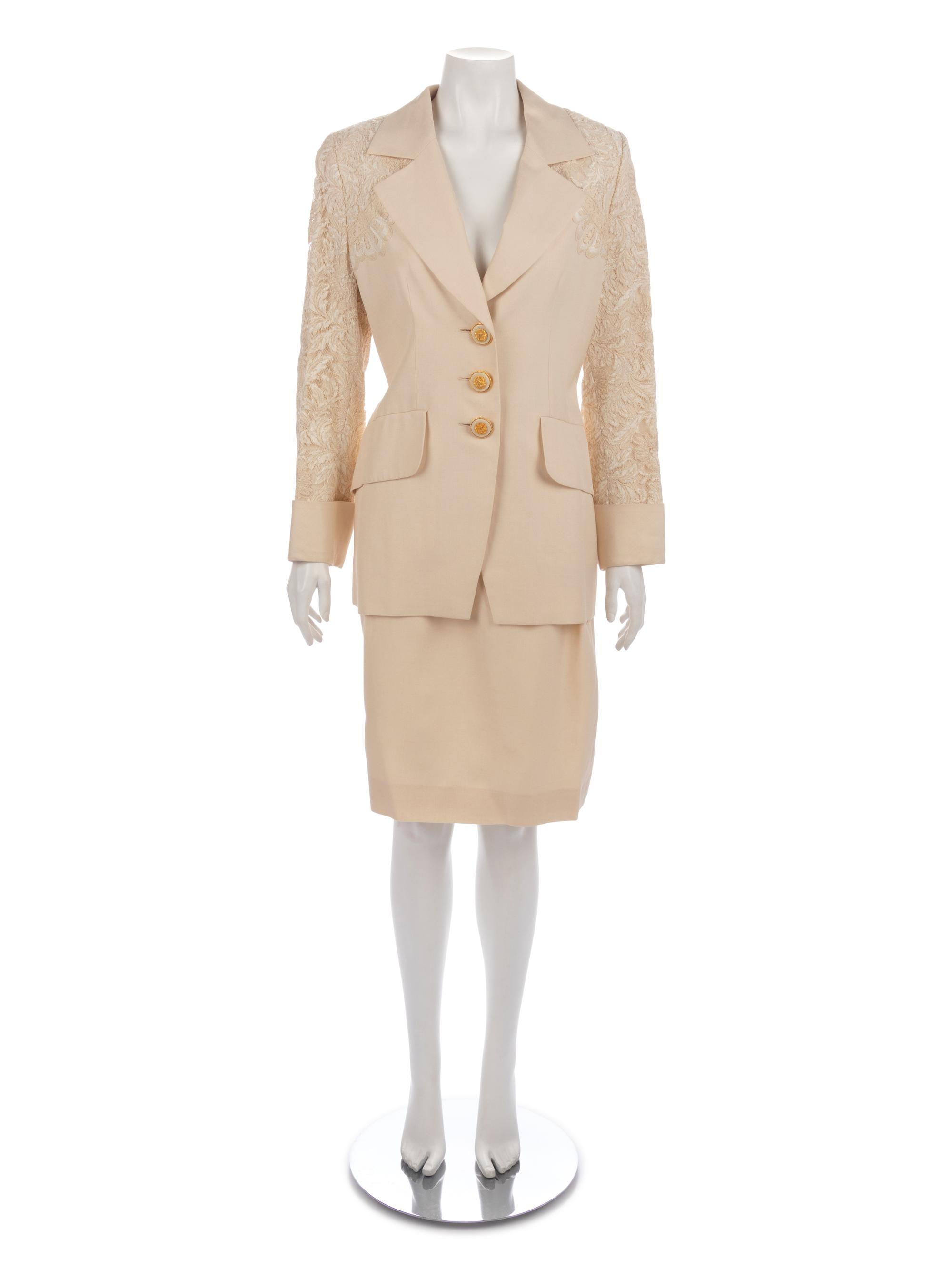 Six Designer Skirt Suits, 1990-2000s