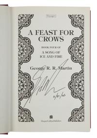 MARTIN, George R.R. (b.1948). A pair of SIGNED titles, comprising:
