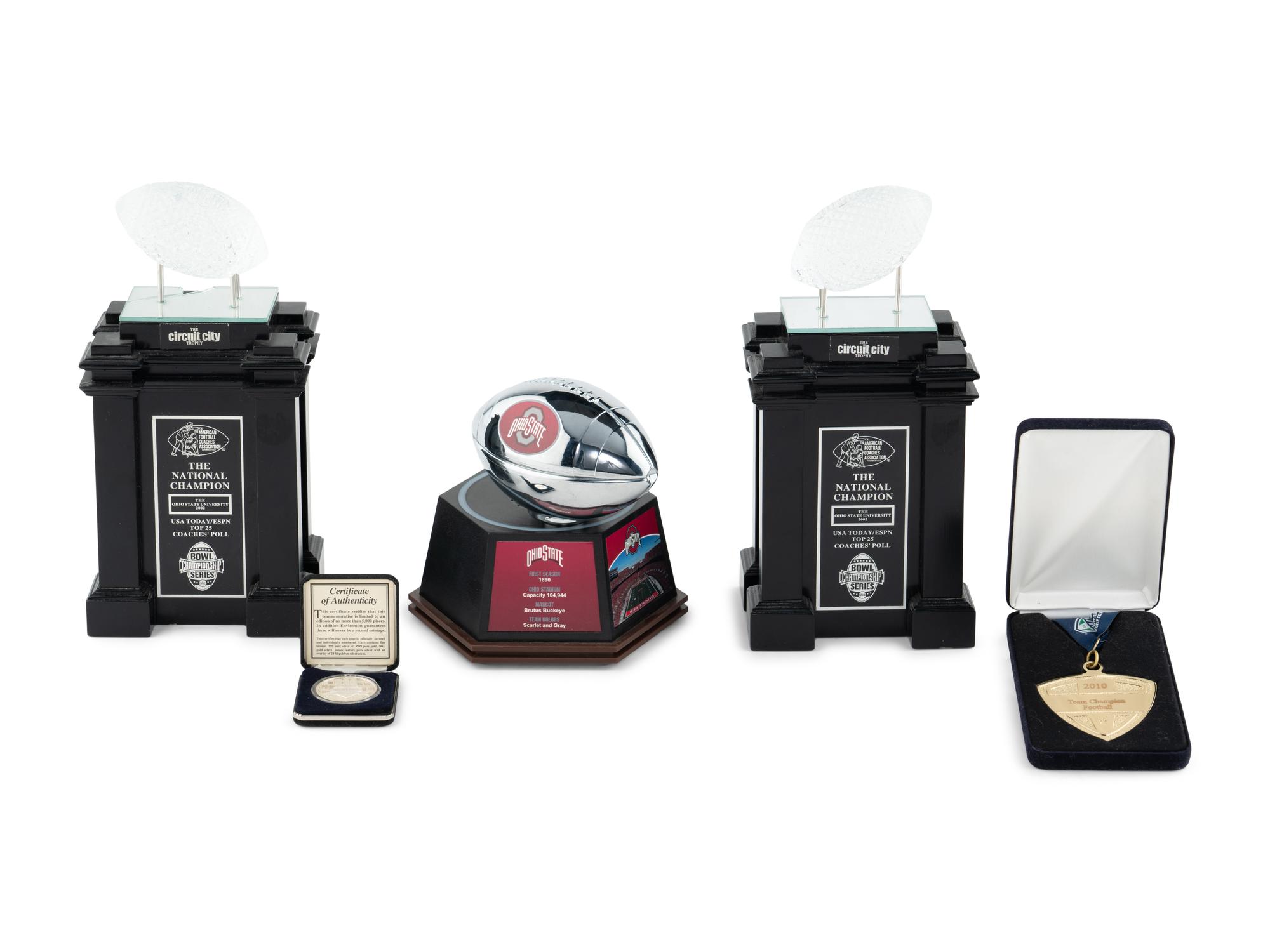 A Large Group of Assorted Sports Collectibles Including Multiple Autographs,