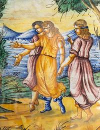 An Italian Majolica Plate
