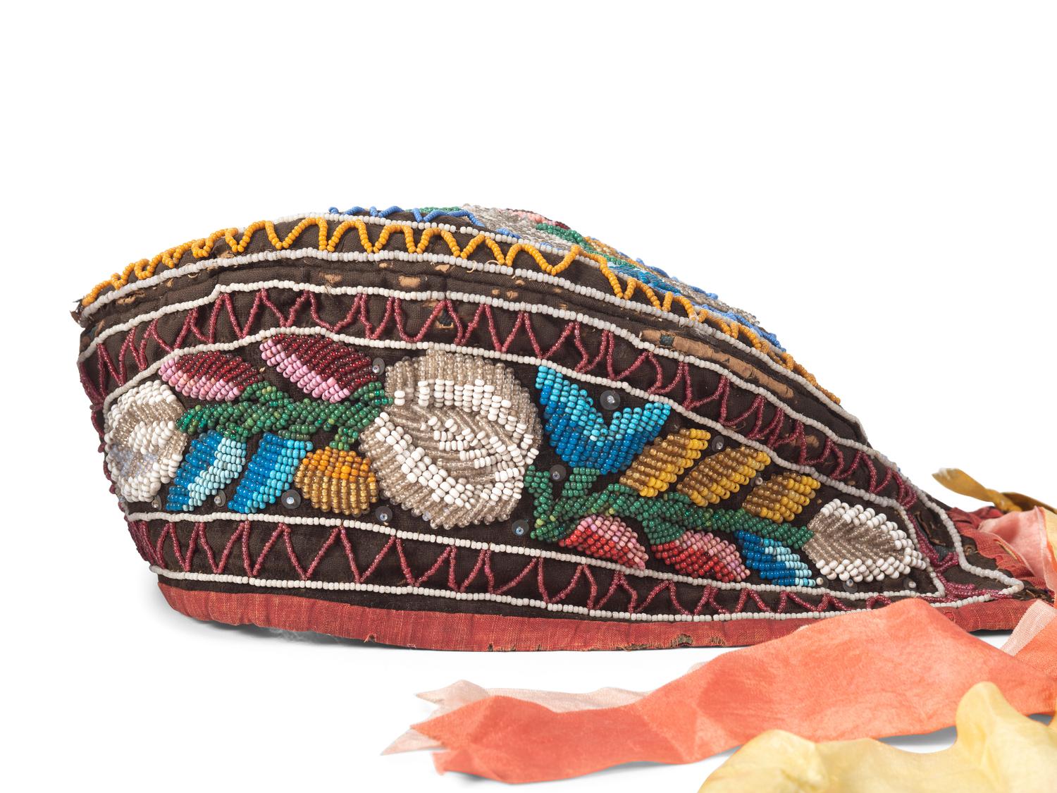 Haudenosaunee Beaded Caps