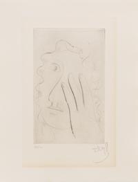 Fernand Léger, (French, 1881-1955), Tete de femme