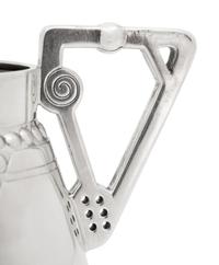 A Russian Silver Creamer and Sugar Bowl