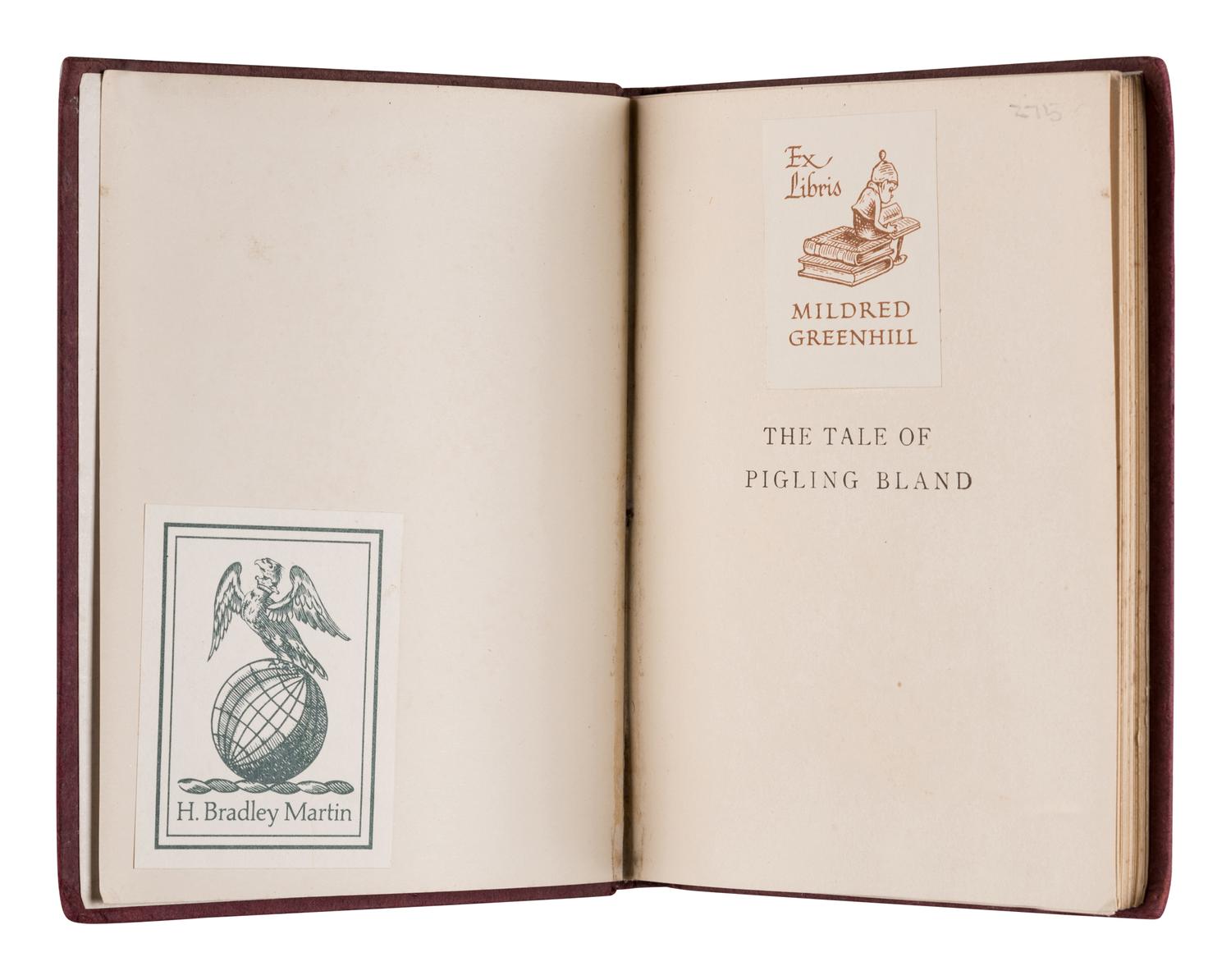 [POTTER, Beatrix (1866-1943)] – A group of 3 books written and illustrated by Beatrix POTTER, comprising:
