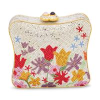 Judith Leiber, Floral Embellished Minaudiere