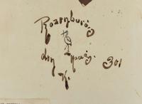 Rozenburg, Sepia Plaque after H.W. Mesdag