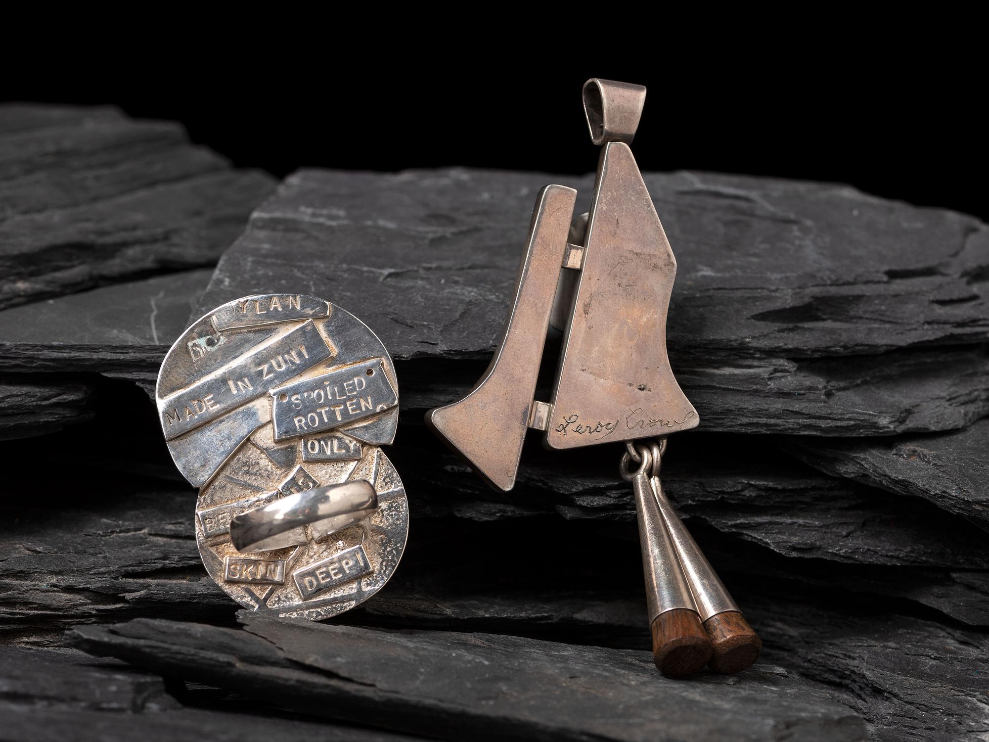 Silver Figural Ring, PLUS