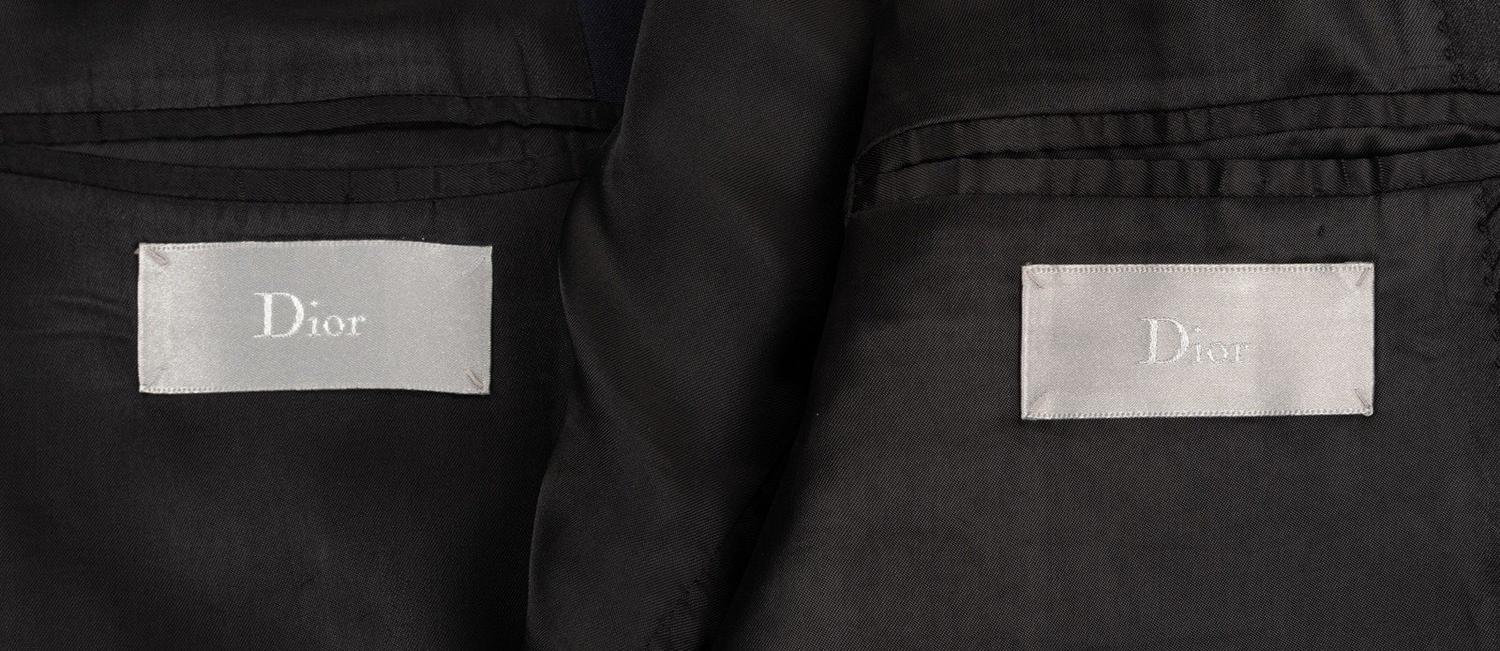 Two Men's Suits and Two Jackets: Three Dior and One Tom Ford, 2015-20 — BNY 57, 80