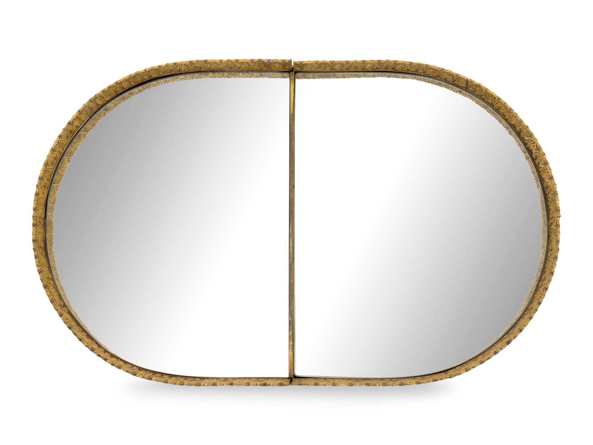 A French Empire Gilt Bronze Oval Surtout de Table — 19TH CENTURY