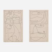 William Baziotes (American, 1912-1963) Untitled, #197 (Trio)