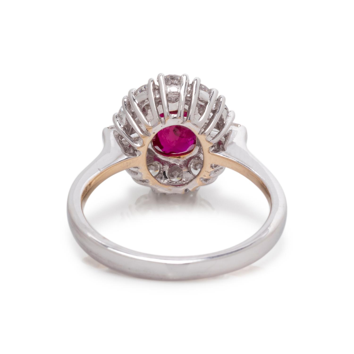 RUBY AND DIAMOND RING