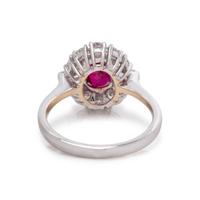 RUBY AND DIAMOND RING