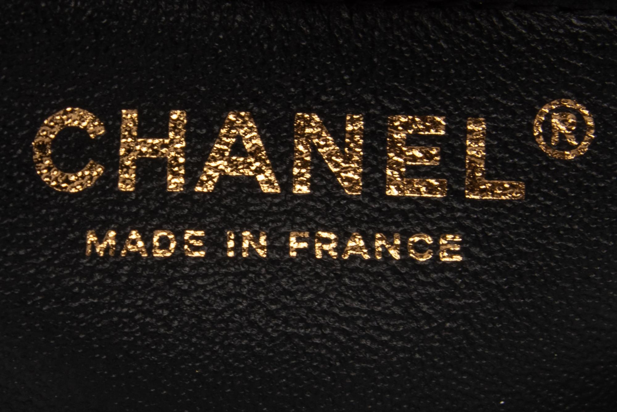 Chanel Clutch in Black Caviar Leather