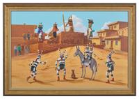 Mixed Dance at Second Mesa-Hopi Reservation