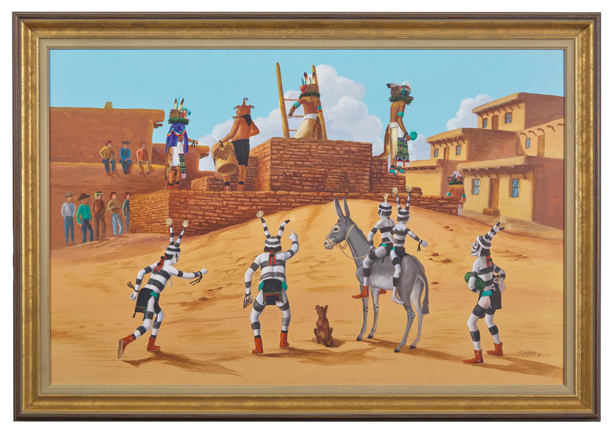 Mixed Dance at Second Mesa-Hopi Reservation
