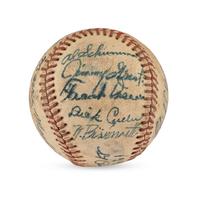 A 1942 St. Paul Stars Team Signed Autograph Baseball