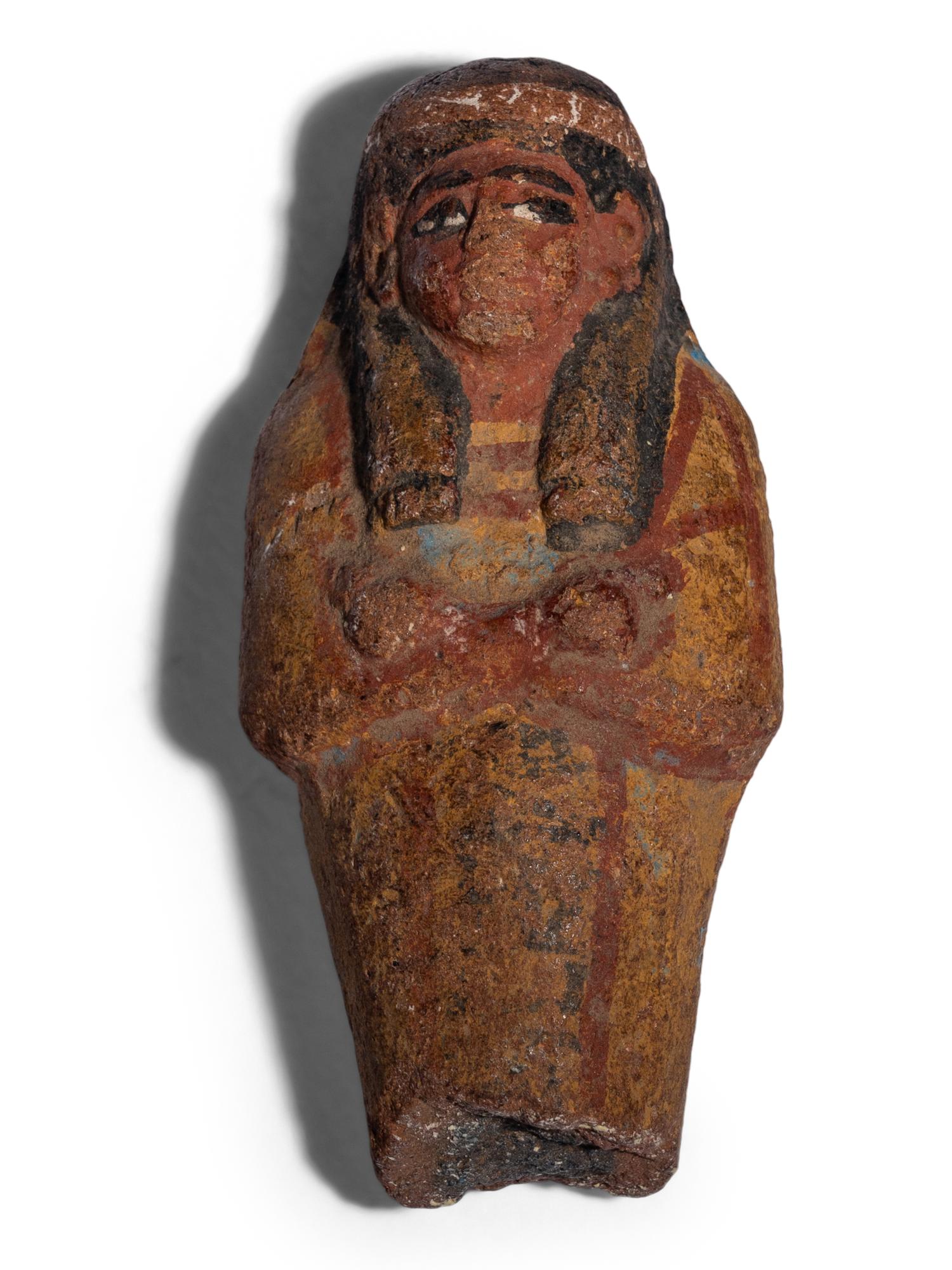 An Egyptian Faience Ushabti