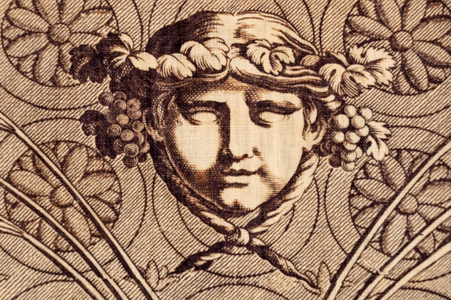 Two Fragments of Printed Textiles, 18th-19th Century