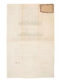 HAYES, RUTHERFORD B. (1822-1893). Unclipped and unissued ship's pass document signed ("RB Hayes") as President. N.p., n.d.