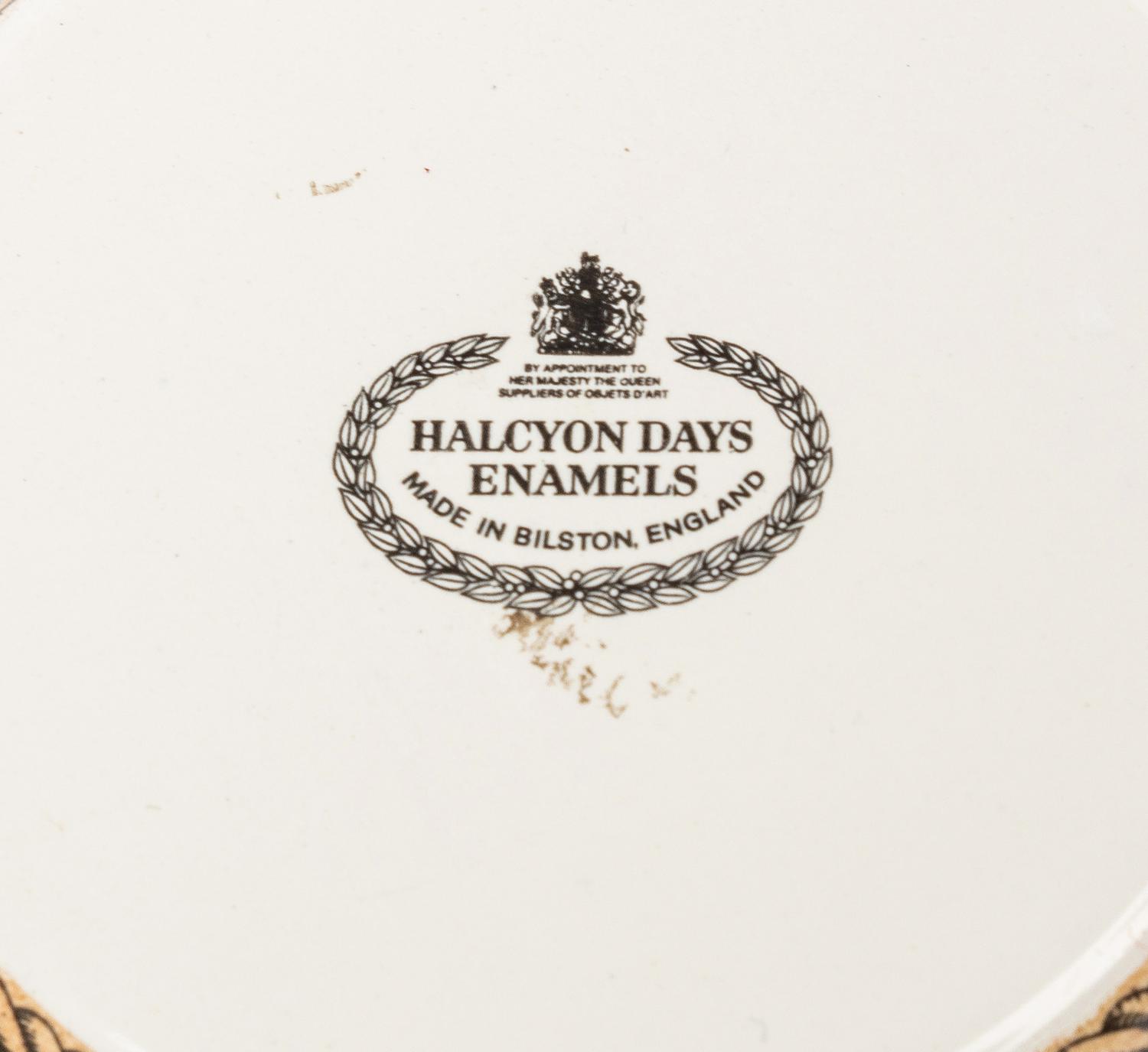 A Group of Seven English and French Enamel Boxes