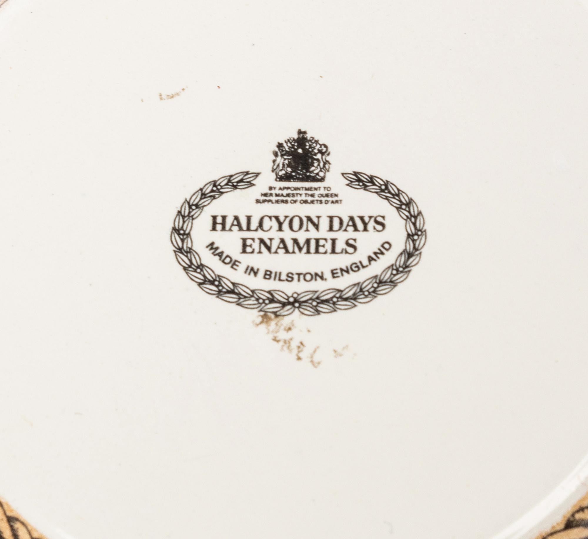 A Group of Seven English and French Enamel Boxes