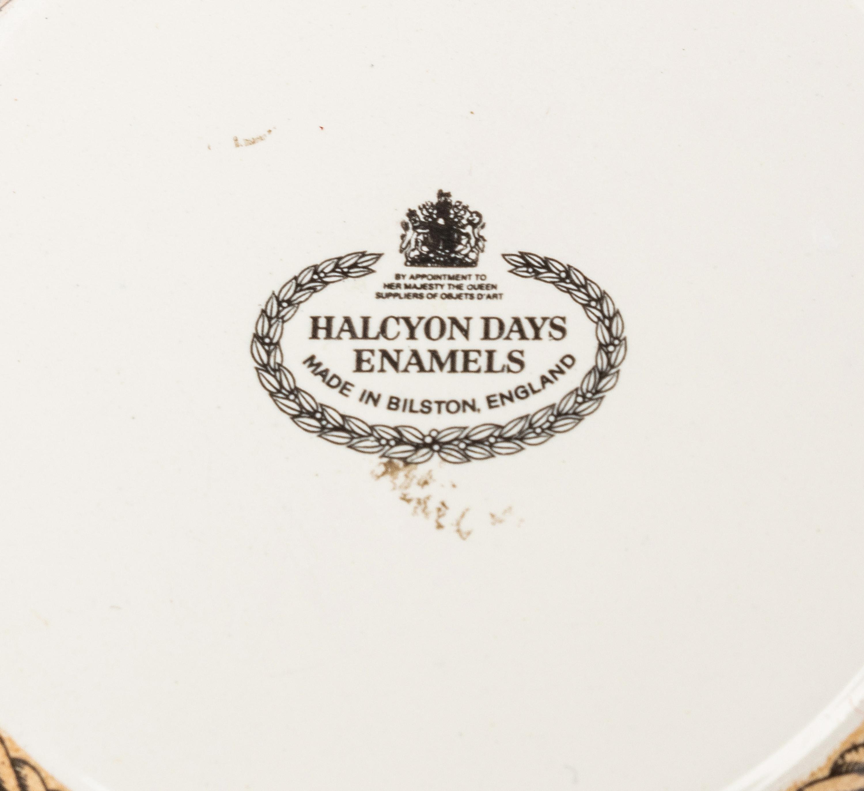 A Group of Seven English and French Enamel Boxes