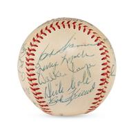 A 1954 Pittsburgh Pirates Team Signed Autograph Baseball (SGC Letter of Authenticity)