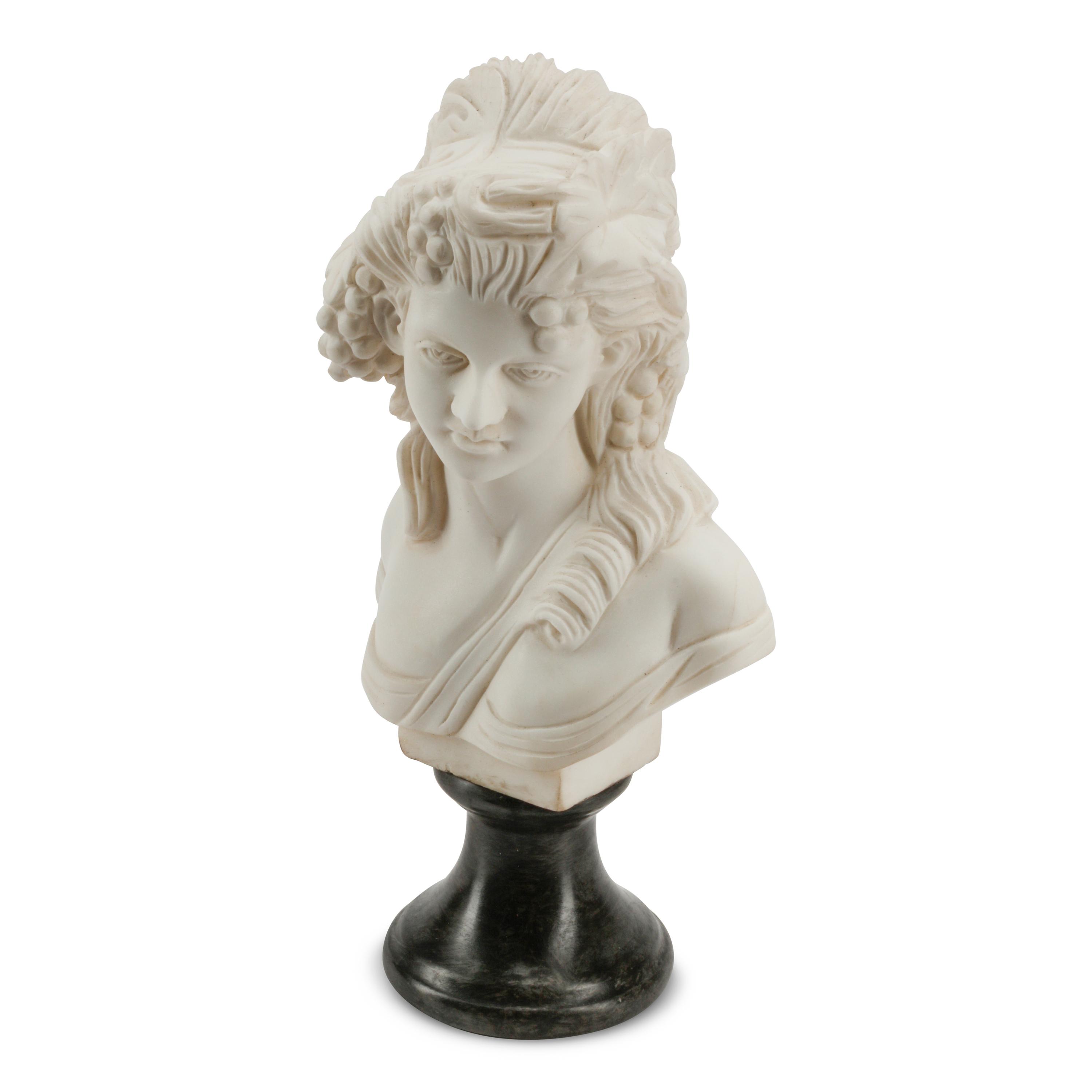 A Set of Four Small Marble Busts
