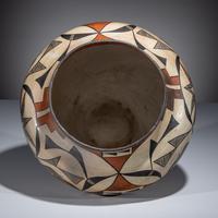 Acoma Polychrome Pottery Jar
