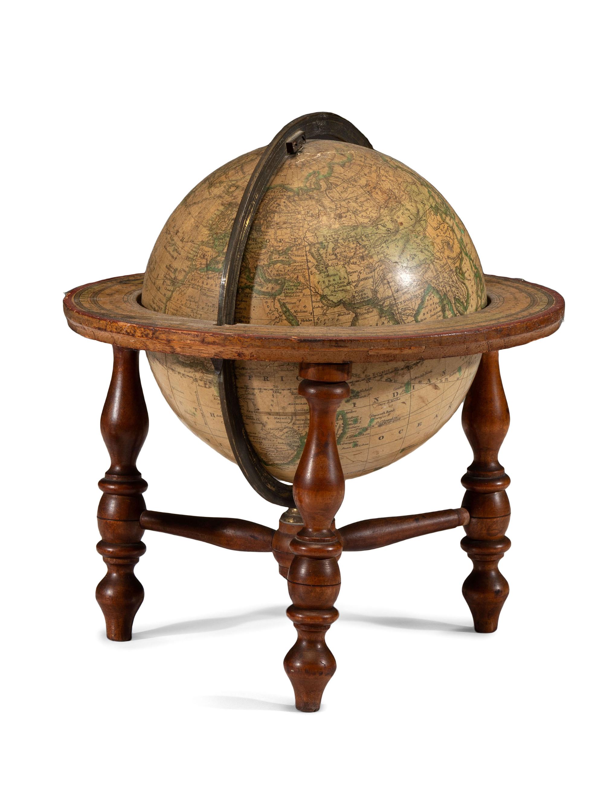 A Joslin’s Terrestrial Table Globe on Stand