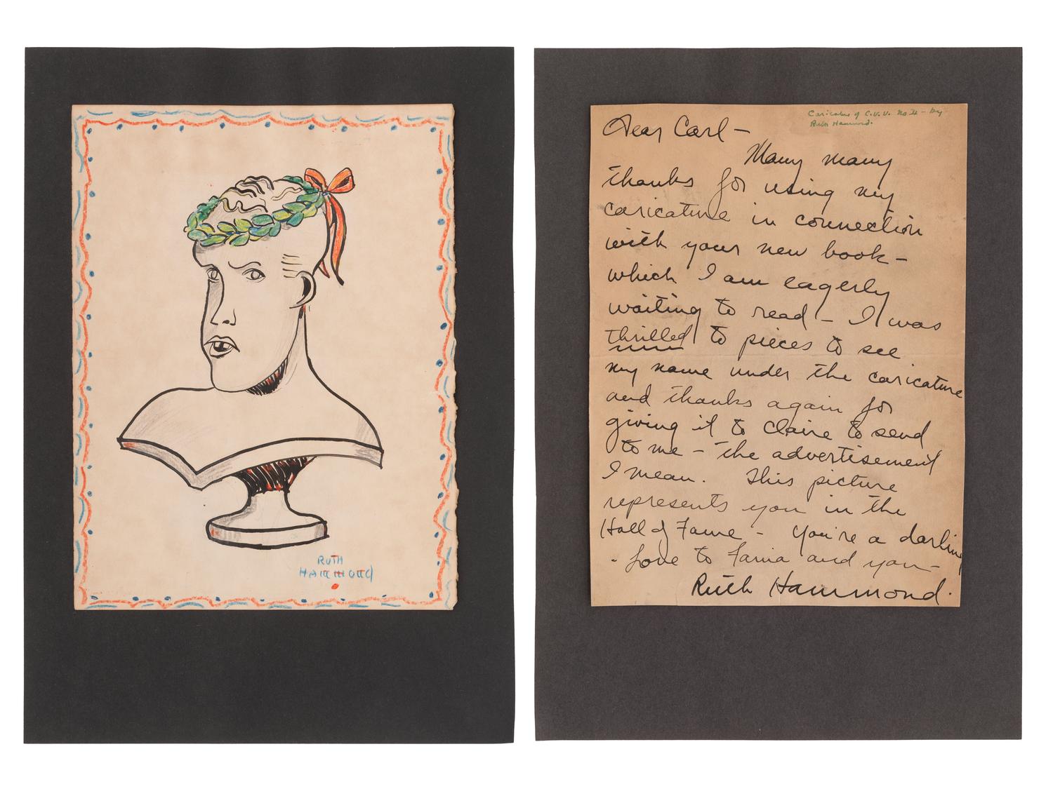 VAN VECHTEN, Carl. Collection of photos and ephemera, many related to Black culture.