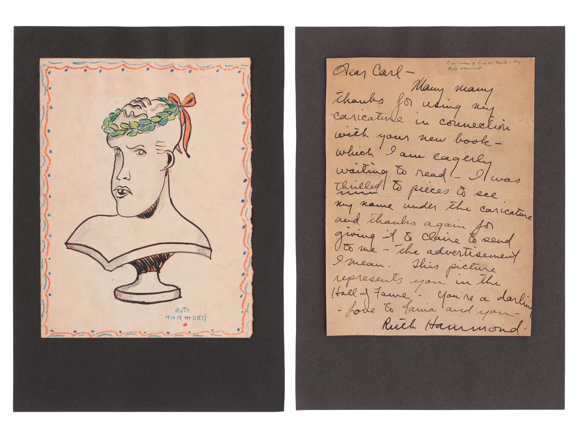VAN VECHTEN, Carl. Collection of photos and ephemera, many related to Black culture.