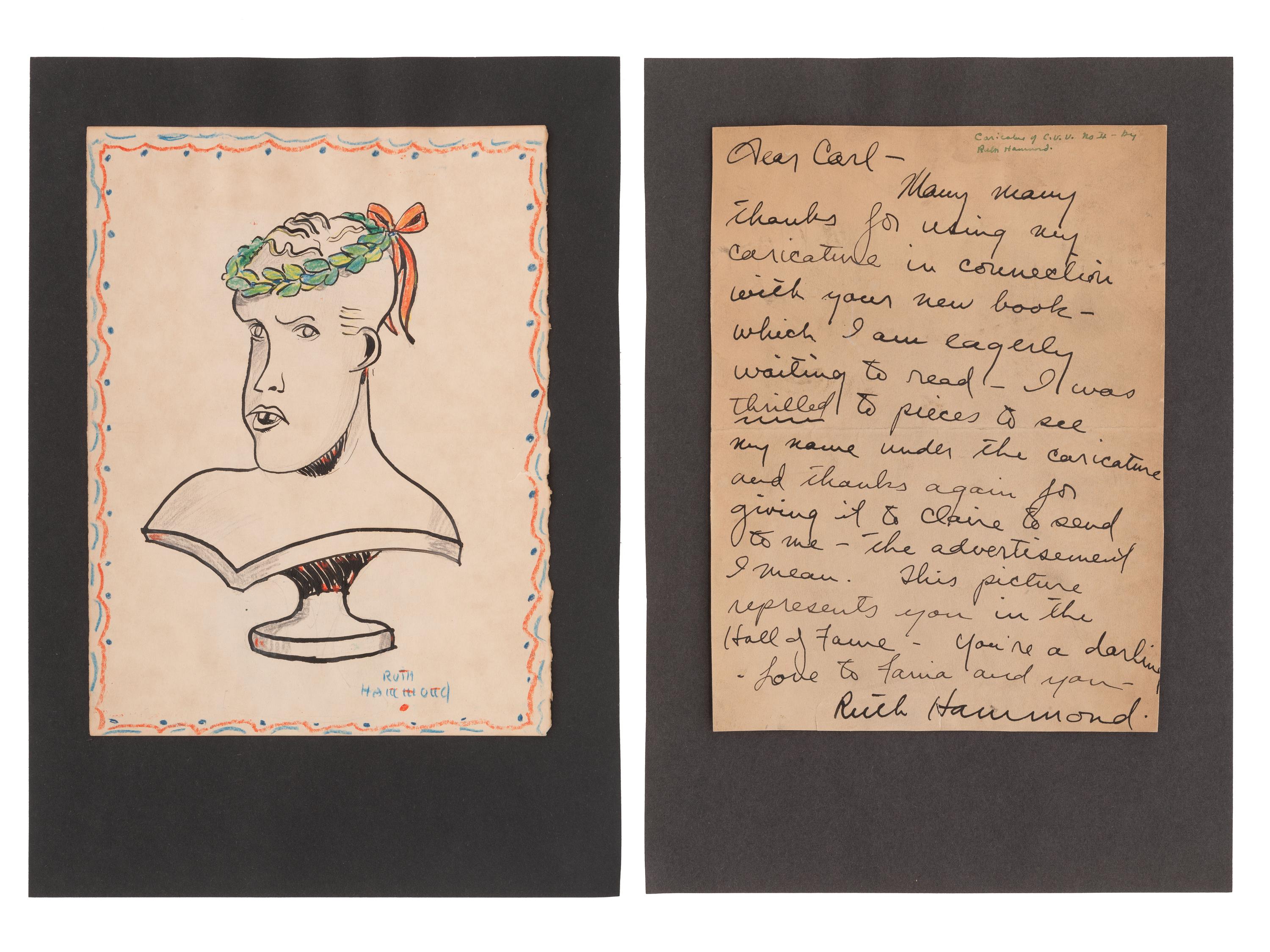 VAN VECHTEN, Carl. Collection of photos and ephemera, many related to Black culture.