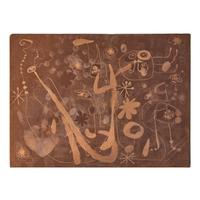 Joan Miró (Spanish, 1893–1983) Three original copper plates for La Main , 1947/1953