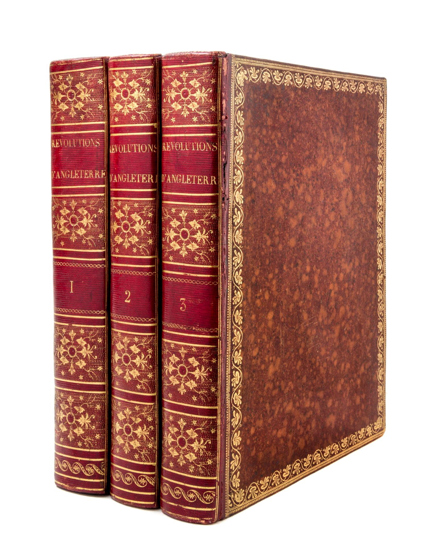 D'ORLEANS, PIERRE JOSEPH. Histoire des Revelutions d' Angleterre. Paris, 1693-1694. First edition.