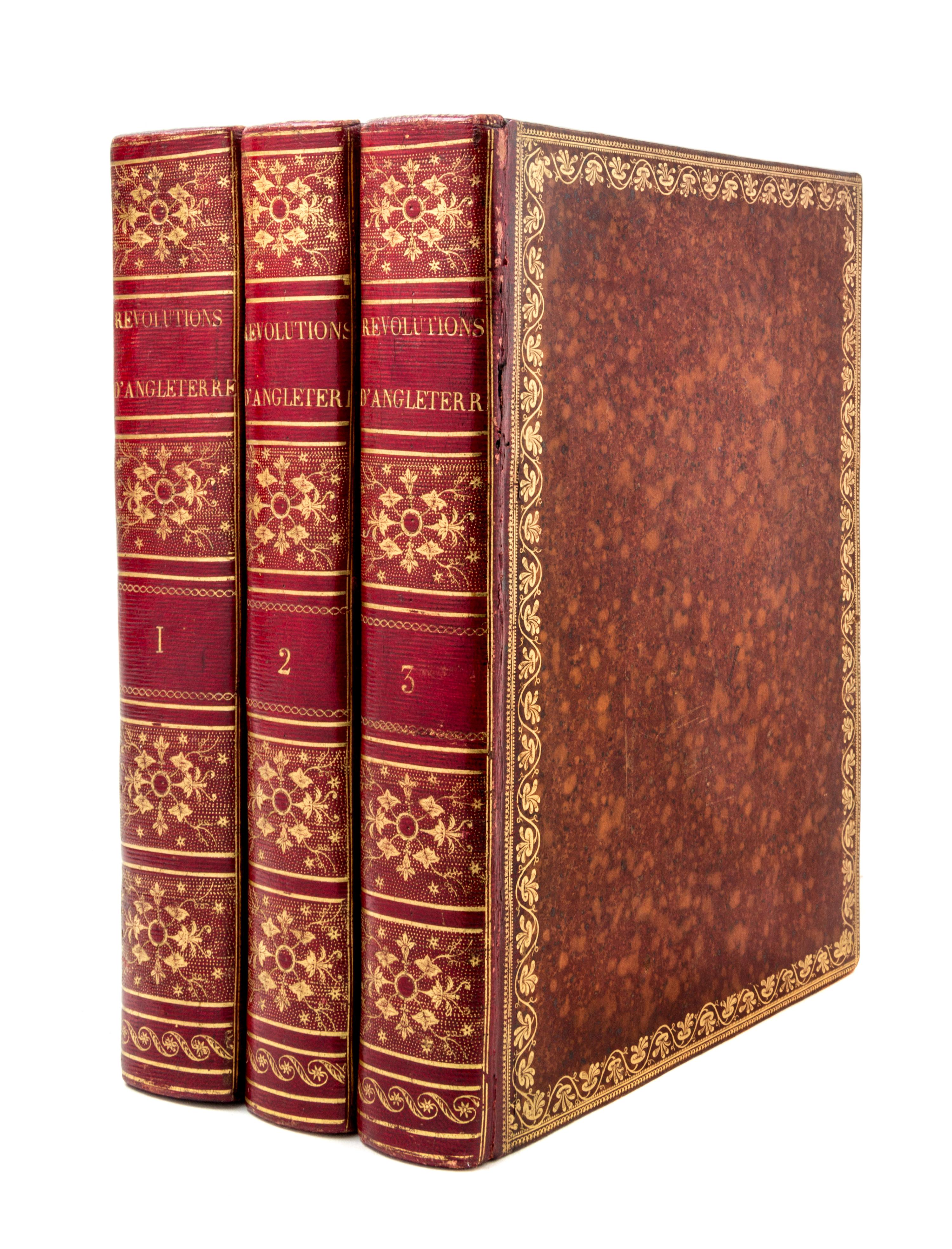 D'ORLEANS, PIERRE JOSEPH. Histoire des Revelutions d' Angleterre. Paris, 1693-1694. First edition.