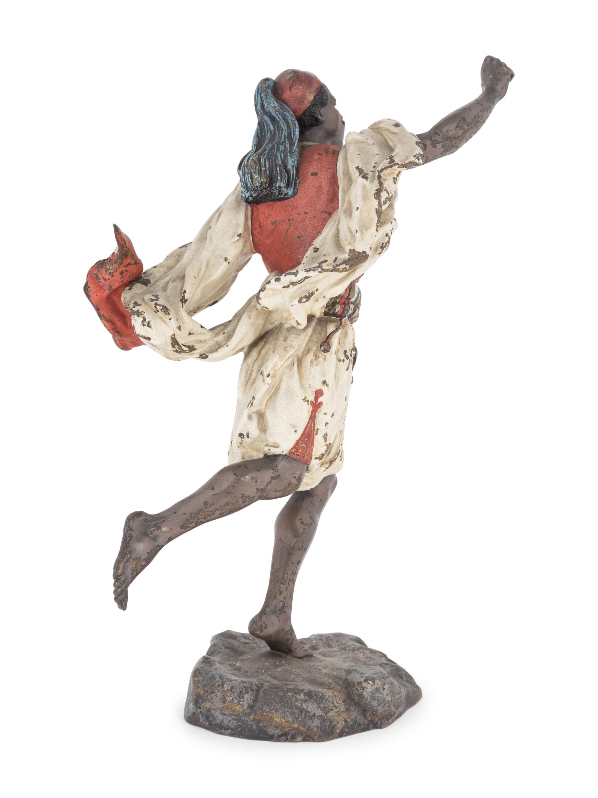 An Austrian Cold Painted Bronze Figure