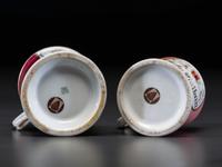 Two Brewer's Porcelain Occupational Shaving Mugs