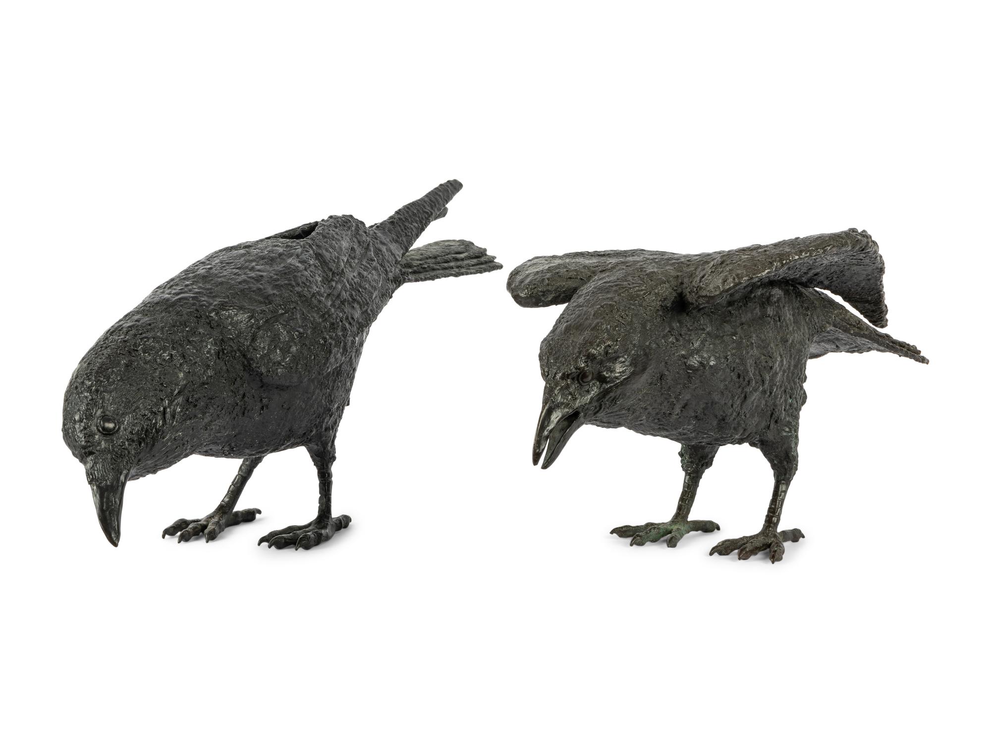 Two Works: Raven Expresses an Opinion and Raven XII , edition 25/35