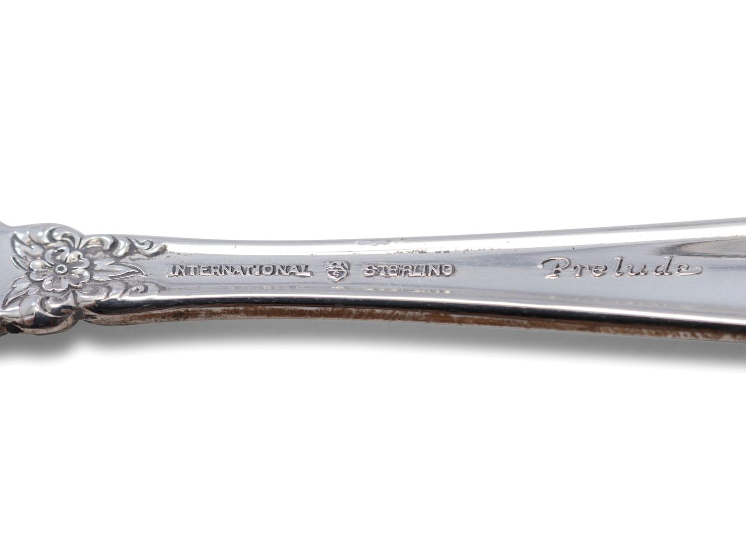 An American Silver Flatware Service