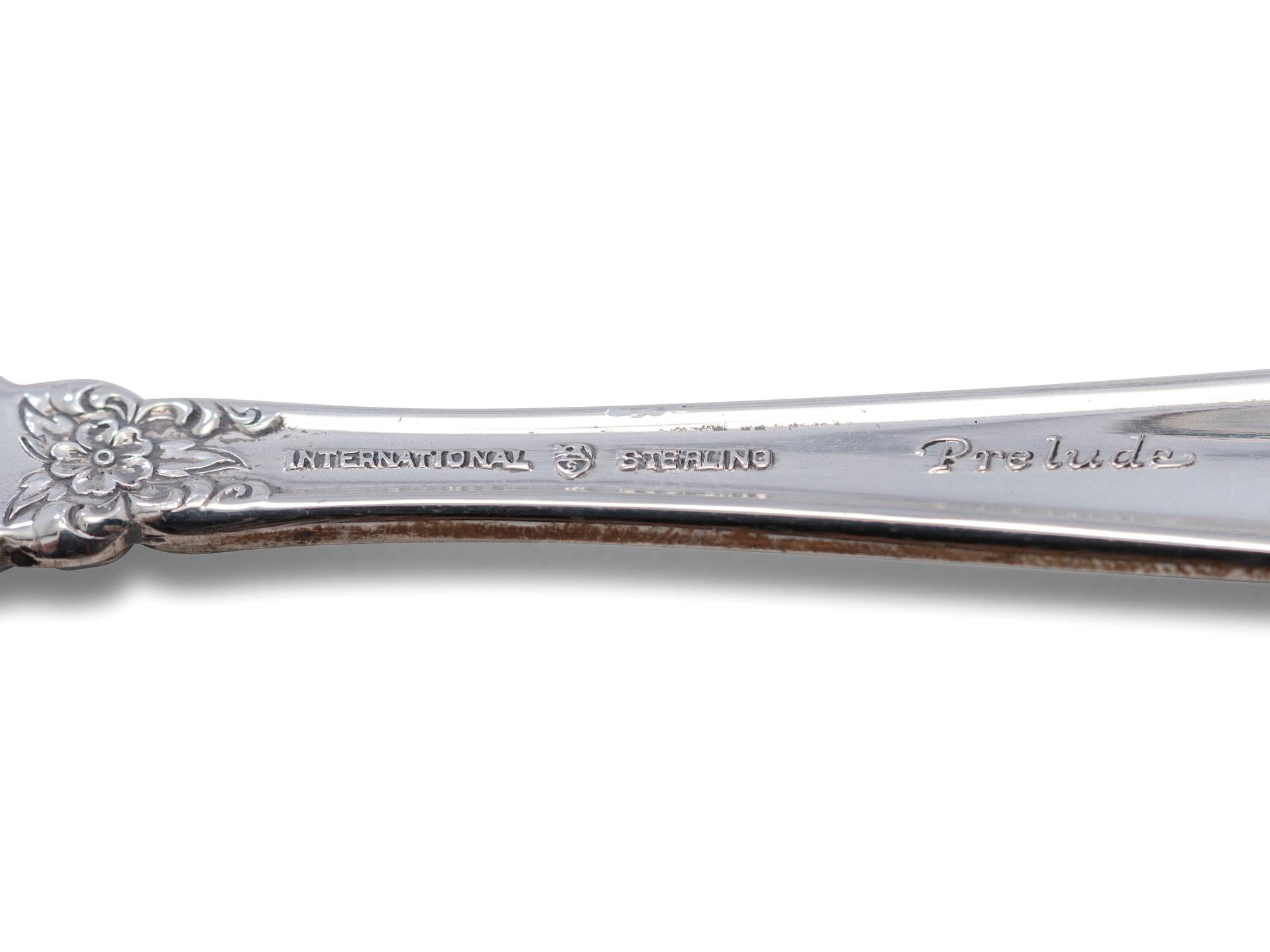 An American Silver Flatware Service