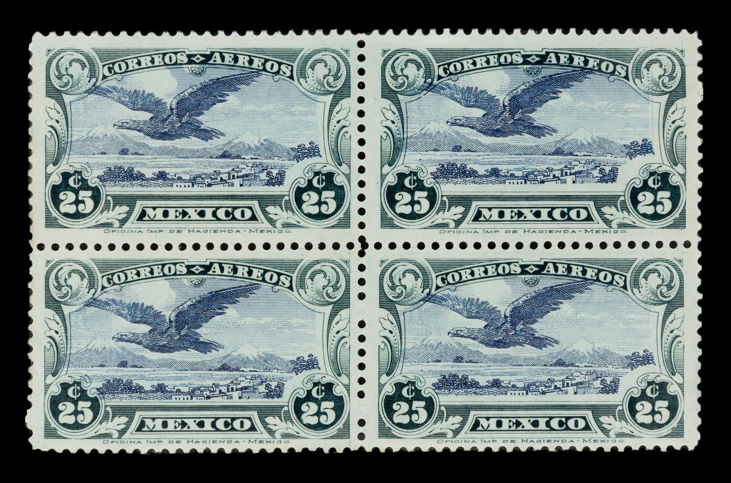 A Collection of Mexico Air Post Stamps
