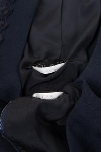 Chanel Haute Couture Navy Lace Skirt Suit, Spring/Summer 1988