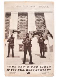 [BLACK PANTHERS]. JONES, Pirkle, artist. The Sky's the Limit if You Kill Huey Newton . Oakland, CA: Black Panther Party, ca 1968.